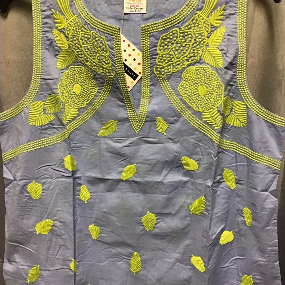 Gretchen Scott embroidered dress NWT - Picture 7 of 9